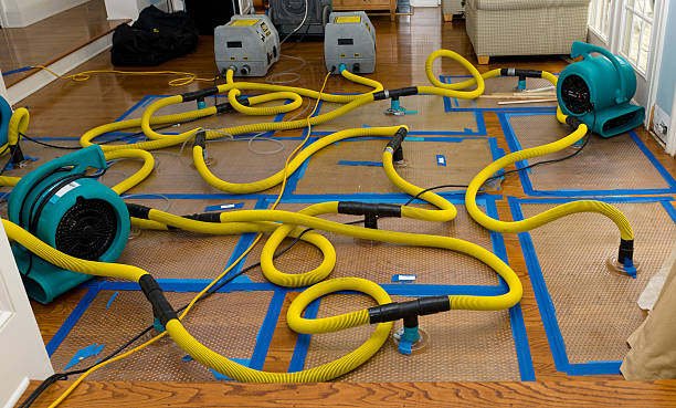 Professional Water Extraction technician working in Porter, OK